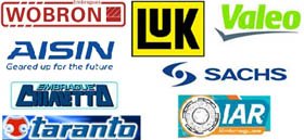 Embragues: Luk, Valeo, Wobron, Sachs, Taranto, Chiavetto, Iarmetal, Aisin 
